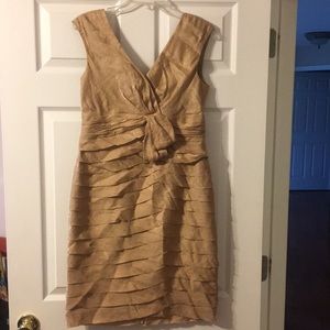 Jones Wear Champagne Dress